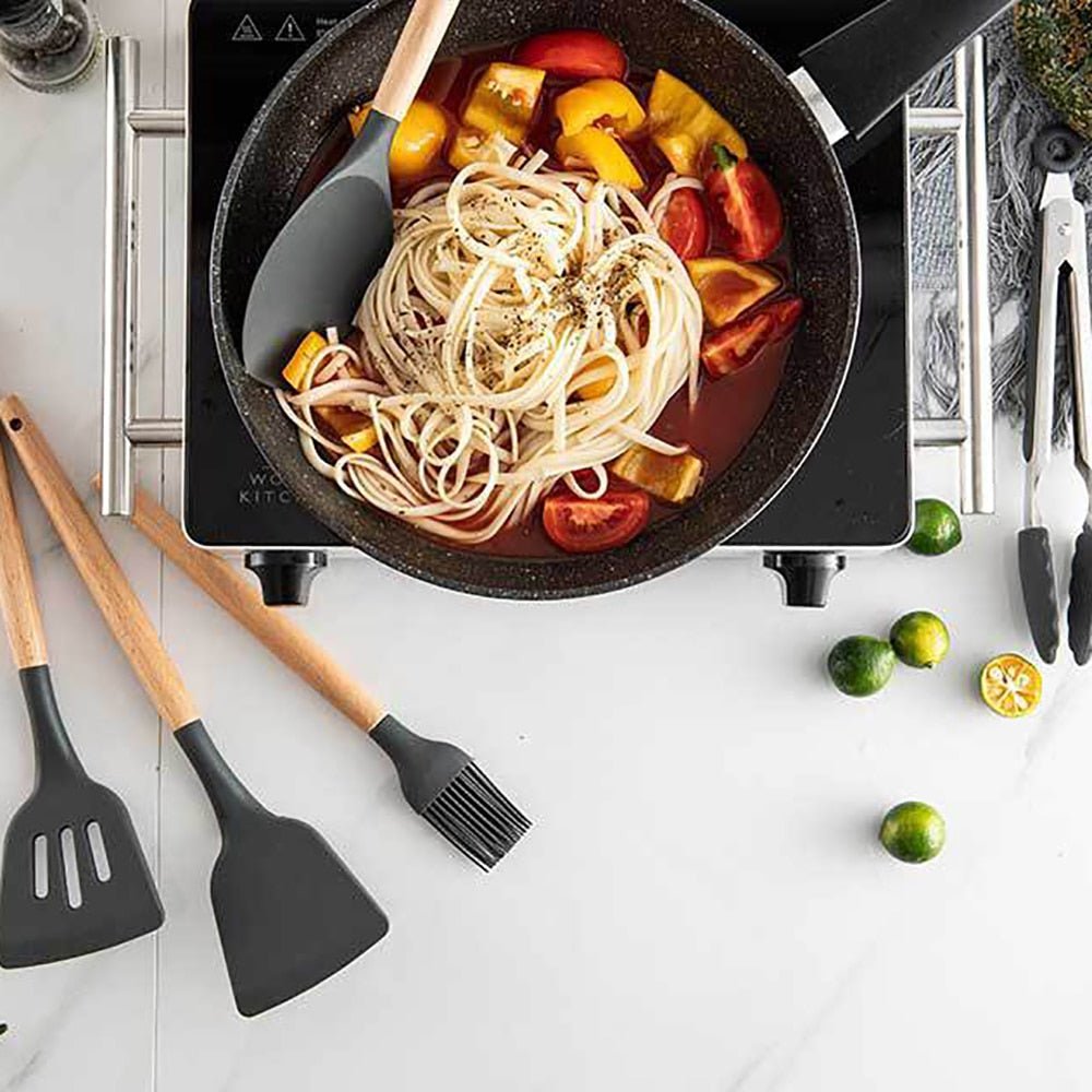 Silicone Kitchenware Cooking Utensils - Amanist