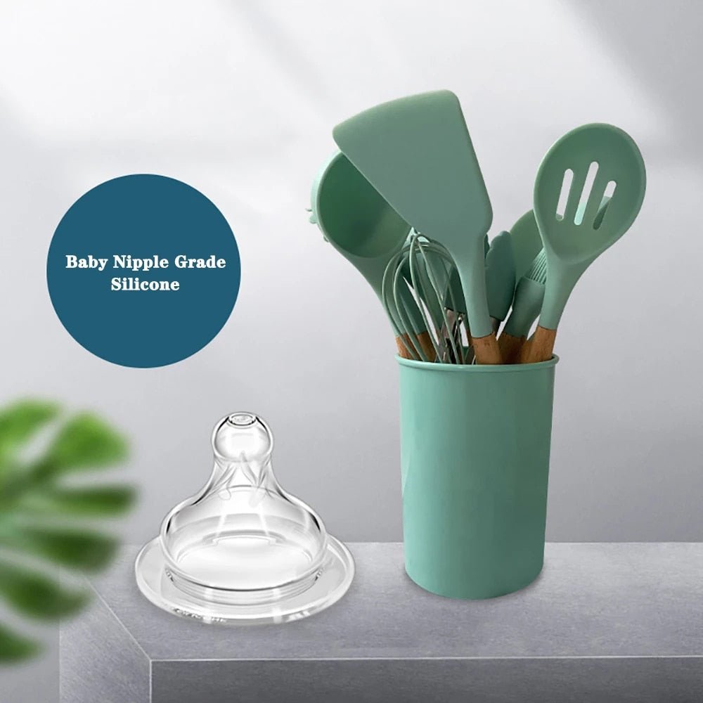 Silicone Kitchenware Cooking Utensils - Amanist