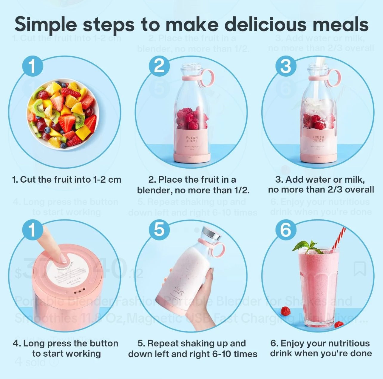 portable Blender - Amanist